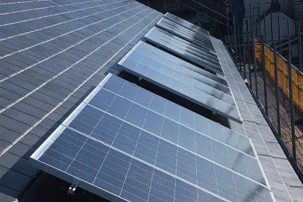 Commercial Solar panel-installation Priory Street Camarthen