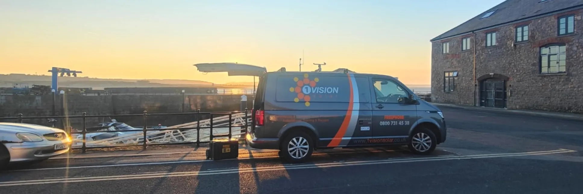 1 Vision Solar PV Van Porthcawl, South Wales