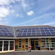 Solar panel installation at Ty Croes School, Carmarthen