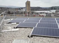 Solar panel PV installation Commercial Street Newport