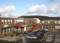 Solar panel installation at Tonypandy Midldle School, Rhondda Cynon Taf