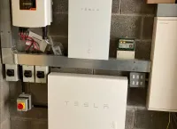 Tesla battery storage installation