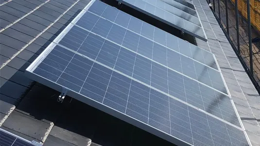 Commercial Solar panel-installation Priory Street Camarthen